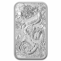 Dragon Rectangular Silber Münzbarren kaufen