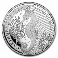 Caribbean Seahorse Silbermünzen kaufen mit Preisvergleich
