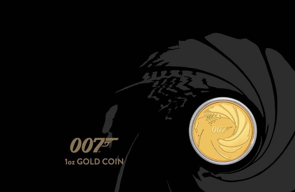 James Bond 007 Münze