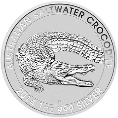 Silber Salzwasser Krokodil